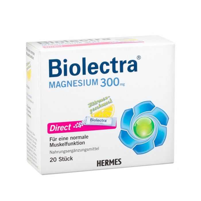 Biolectra Magnesium Direct 300 mg x 20 Saquetas