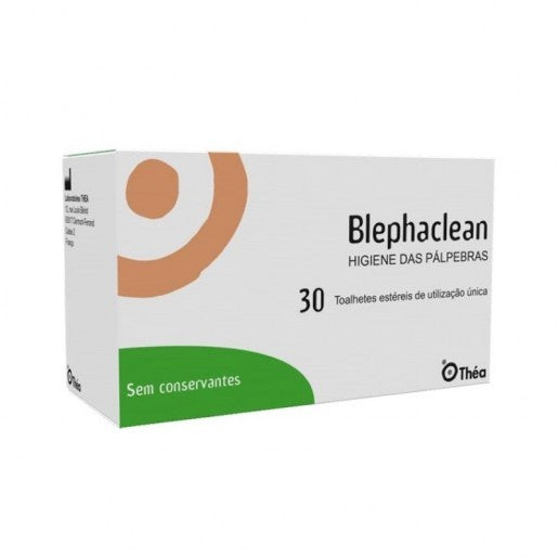 Blephaclean Toalhetes Est Palpeb X30