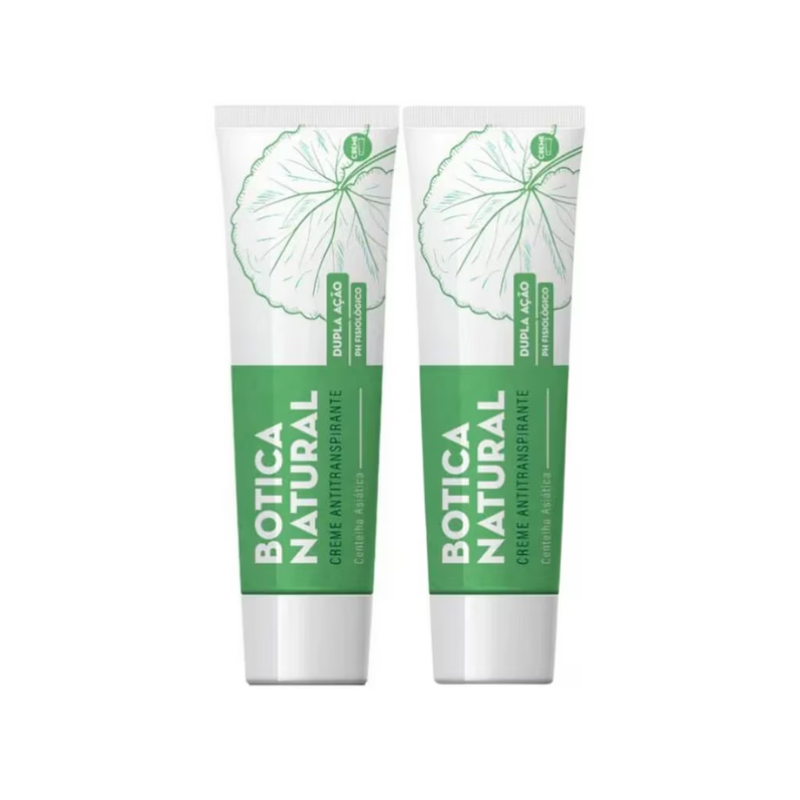 Botica Natural Creme Antitranspirante 2x75ml