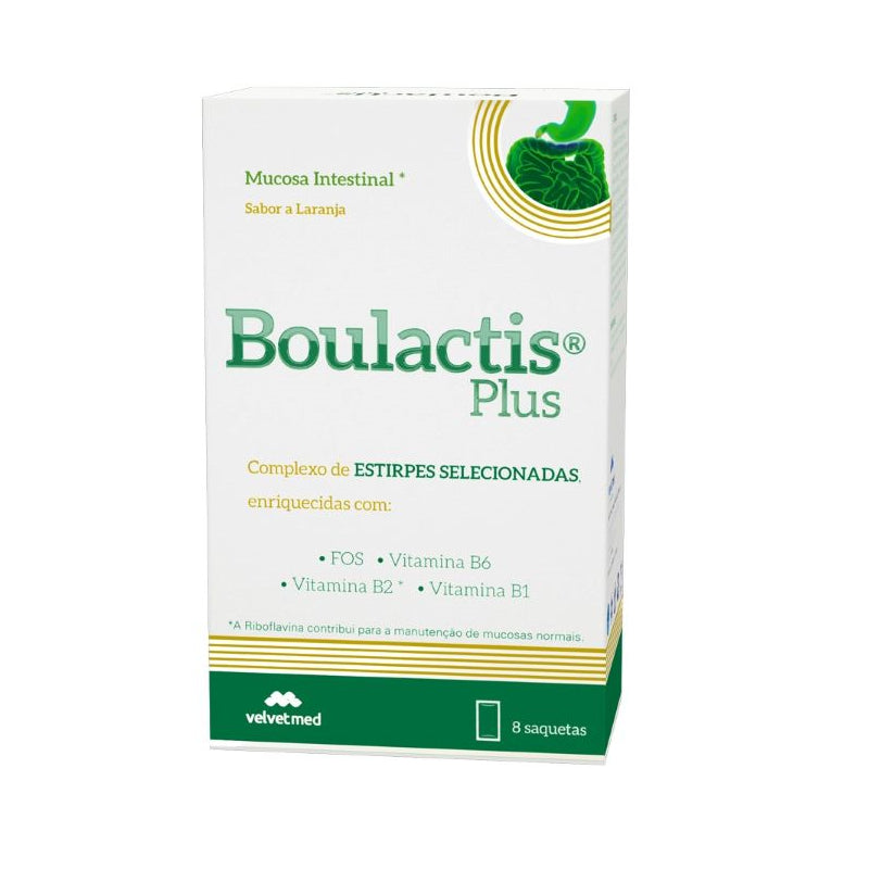Boulactis Plus Pó Saqueta Laranja 7g x8