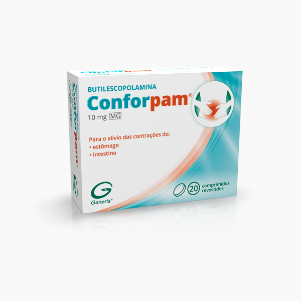 Butilescopolamina Conforpam MG 10 mg x 20 Comprimidos revestidos