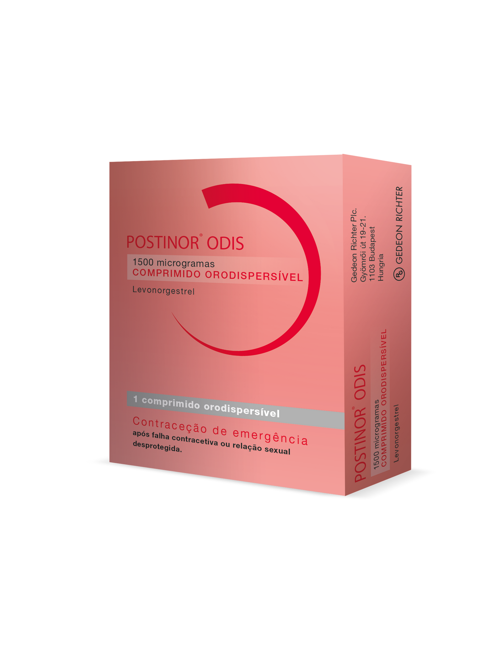 Postinor Odis 1,5 mg x 1 comprimido bucodispersable