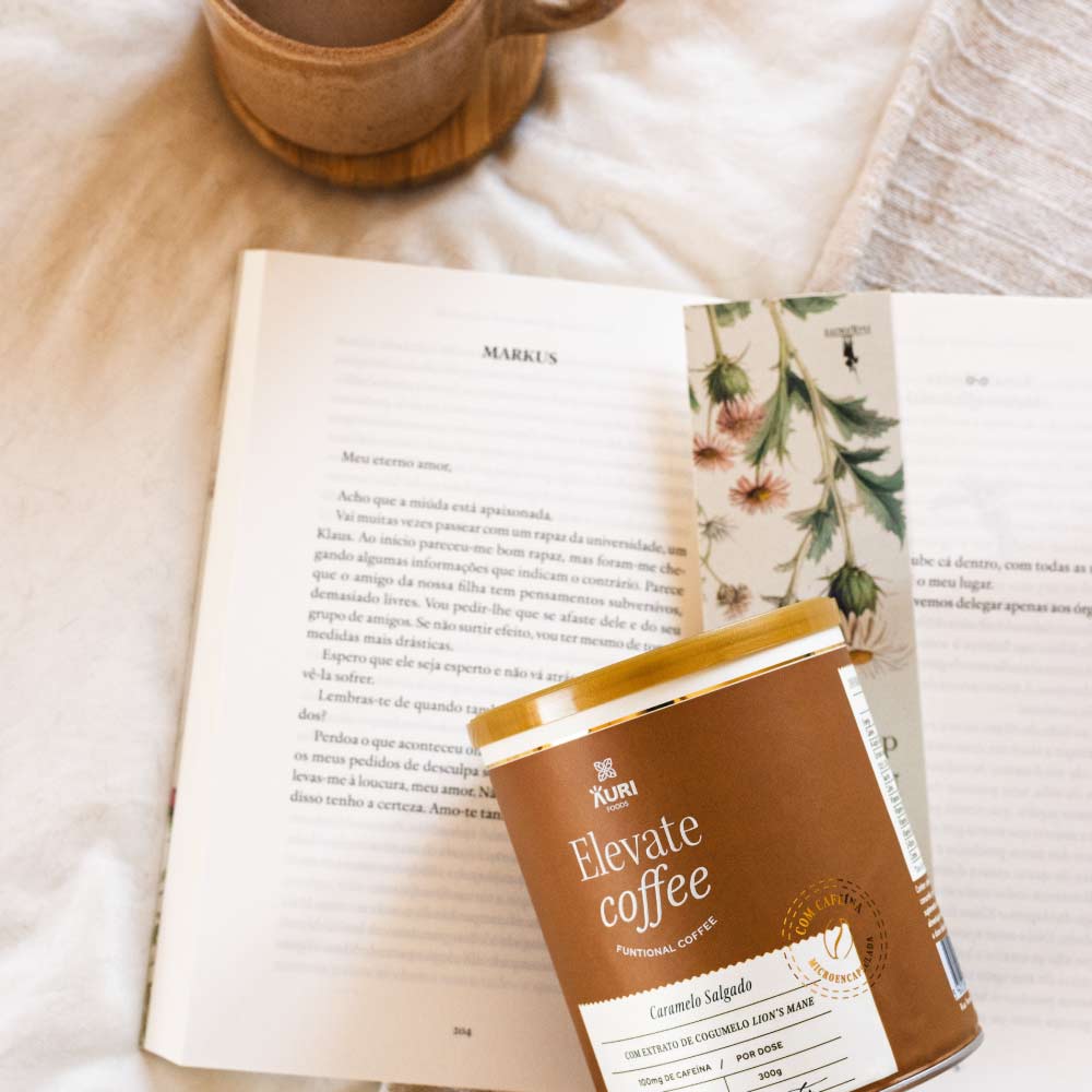 Auri Foods Elevate Coffee Caramelo Salgado – Café Funcional – 300g