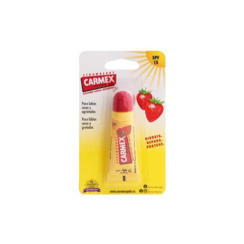 Carmex Bálsamo Labial Morango FPS15 10g