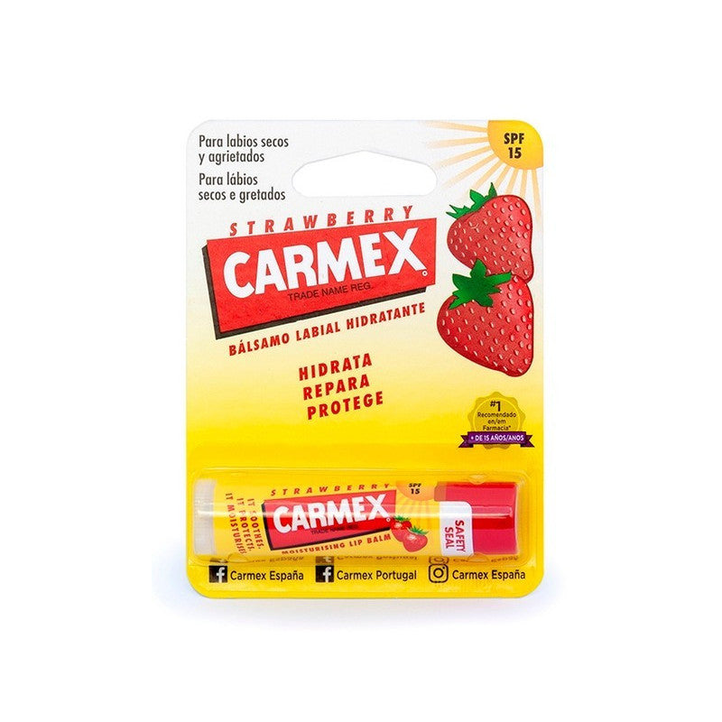 Carmex Stick Labial Morango FPS15 4,25g