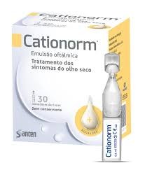 Cationorm Emulsão Oft 0,4 mL X 30