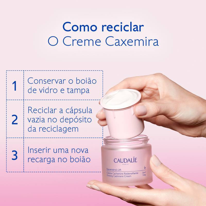 Caudalie Resveratrol-Lift Creme Caxemira Redensificador Recarga 50ml