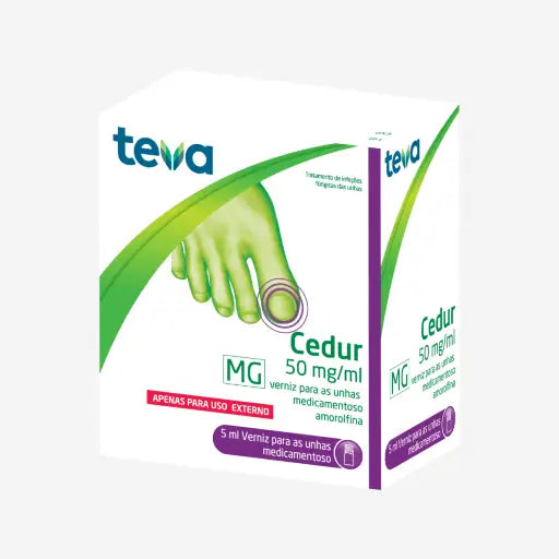 Amorolfina Cedur 50 mg/ml x 5 ml Verniz