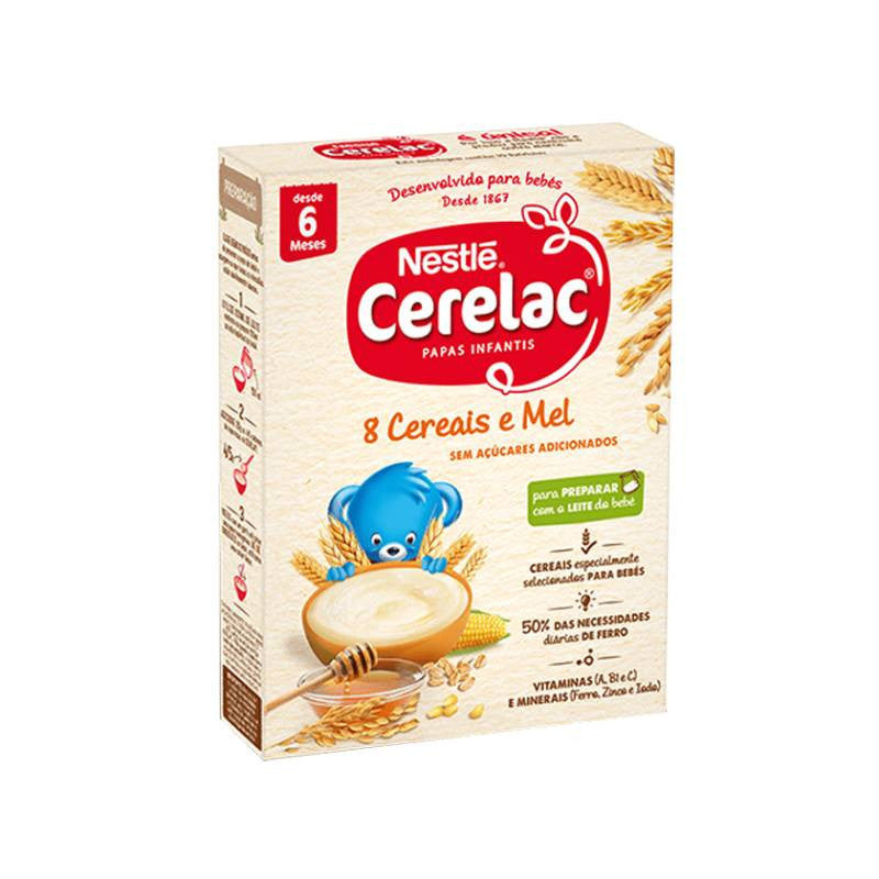 CERELAC FARINHA 8 CEREAIS MEL 250G 6M+