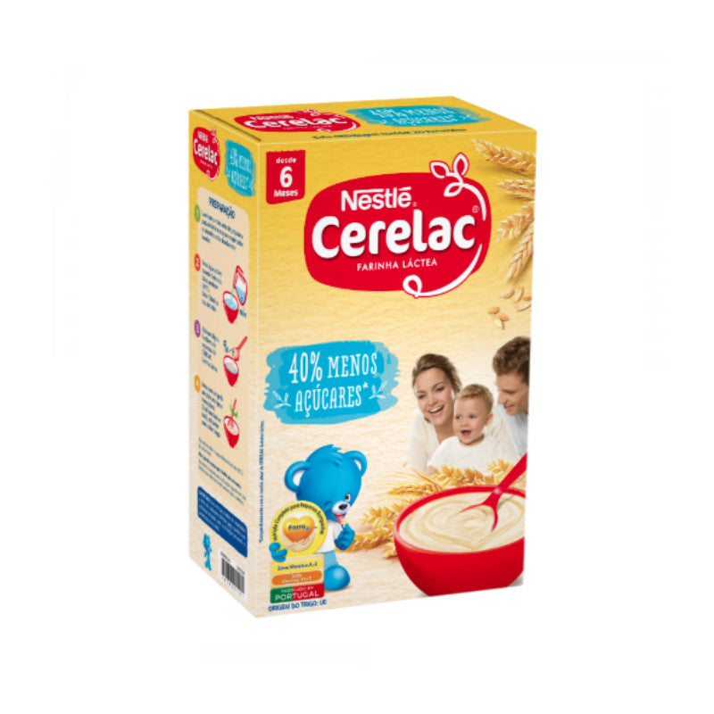 Cerelac Farinha Láctea -40% Açúcares +6M 900g