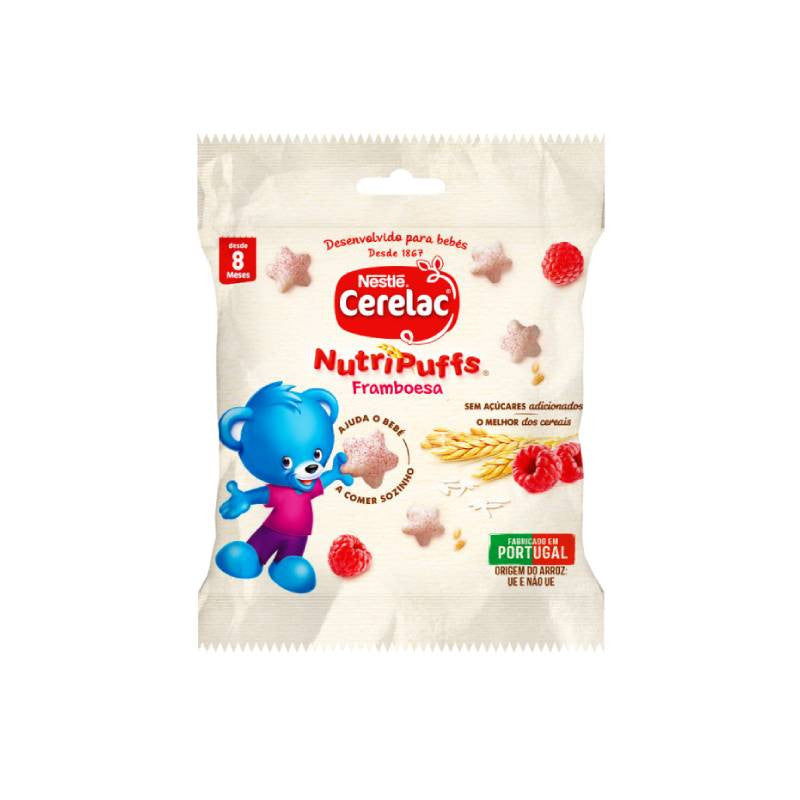 Cerelac Nutripuff Snack Framboesa 7G 8M+