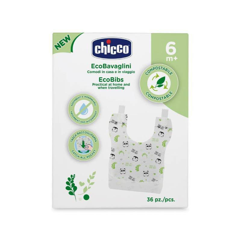 Chicco Babetes Compostáveis 6M+