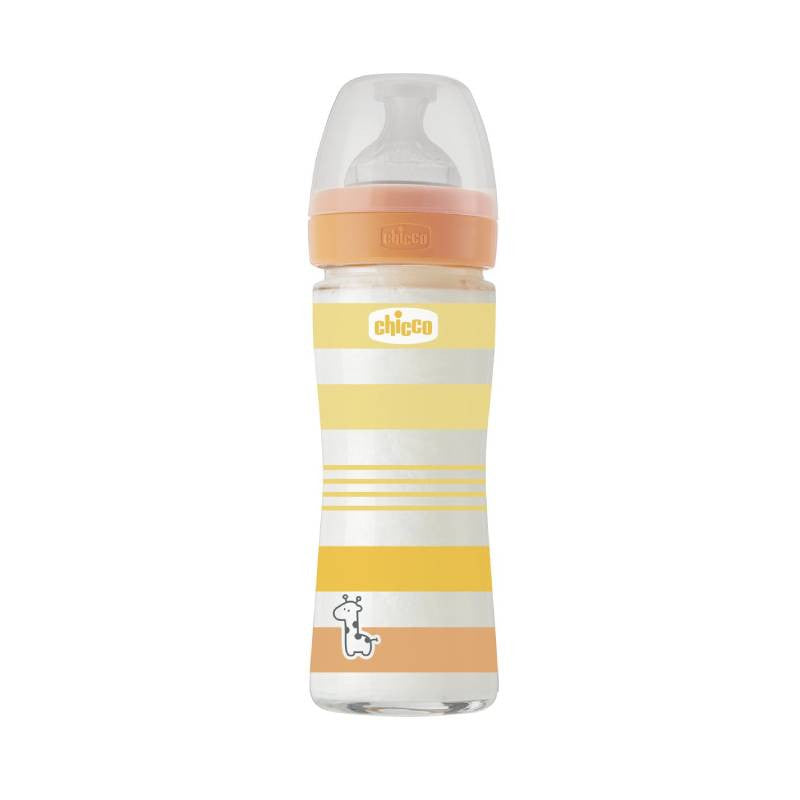 Chicco Biberão Vidro Well-Being +0M 240ml