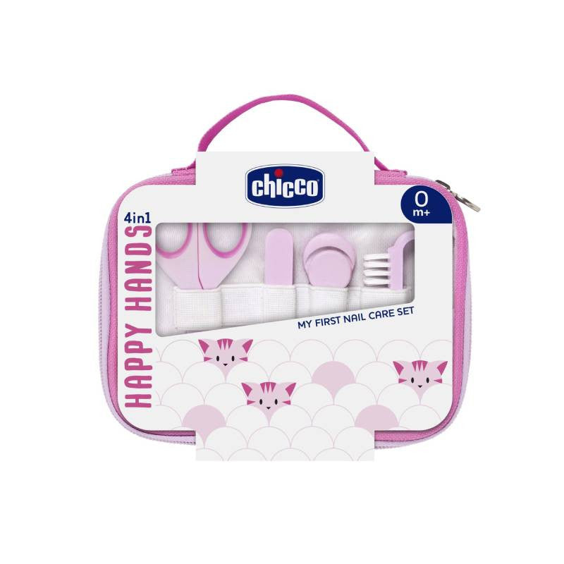 Chicco Conjunto Happy Hands Rosa +0M