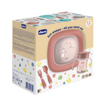 Chicco Conjunto Papa 5 Peças Rosa 12M+