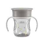 Chicco Copo Refeição 360 Cinzento 12M+ 200ml