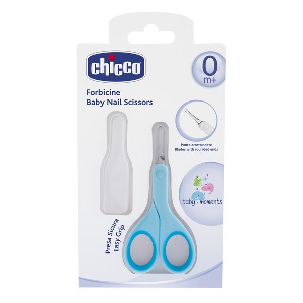 Chicco Tesoura para Unhas Azul 0M+