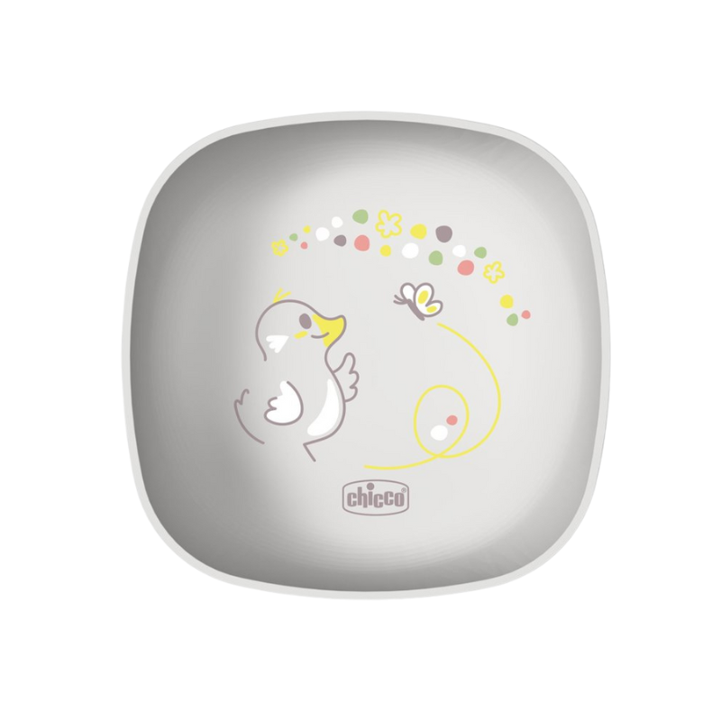 Chicco Tigela Tampa Cinza 6M+
