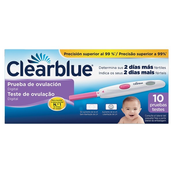 Clearblue Digital Teste Ovulacao X 10