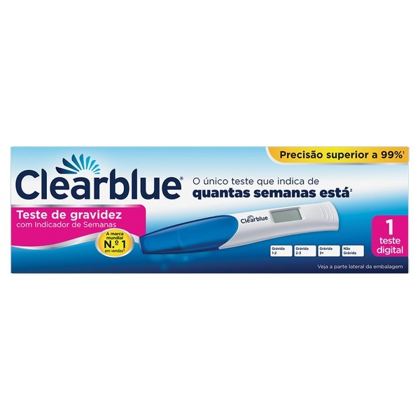 Clearblue Teste Gravid Ind Semanas