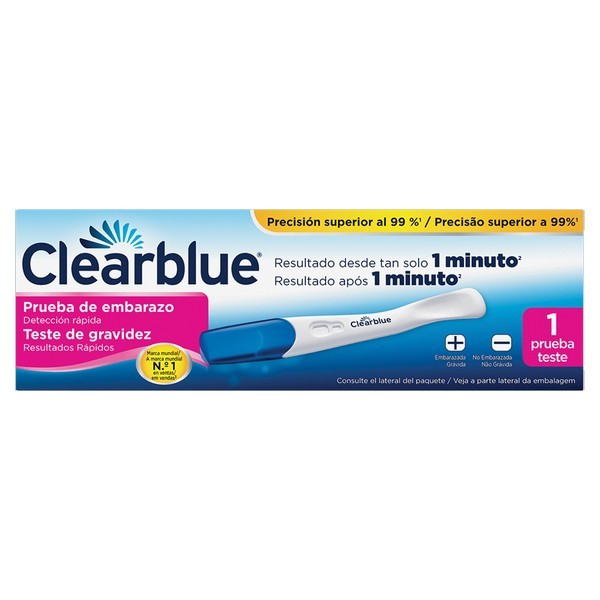 Clearblue Teste Gravidez 1Minuto X1