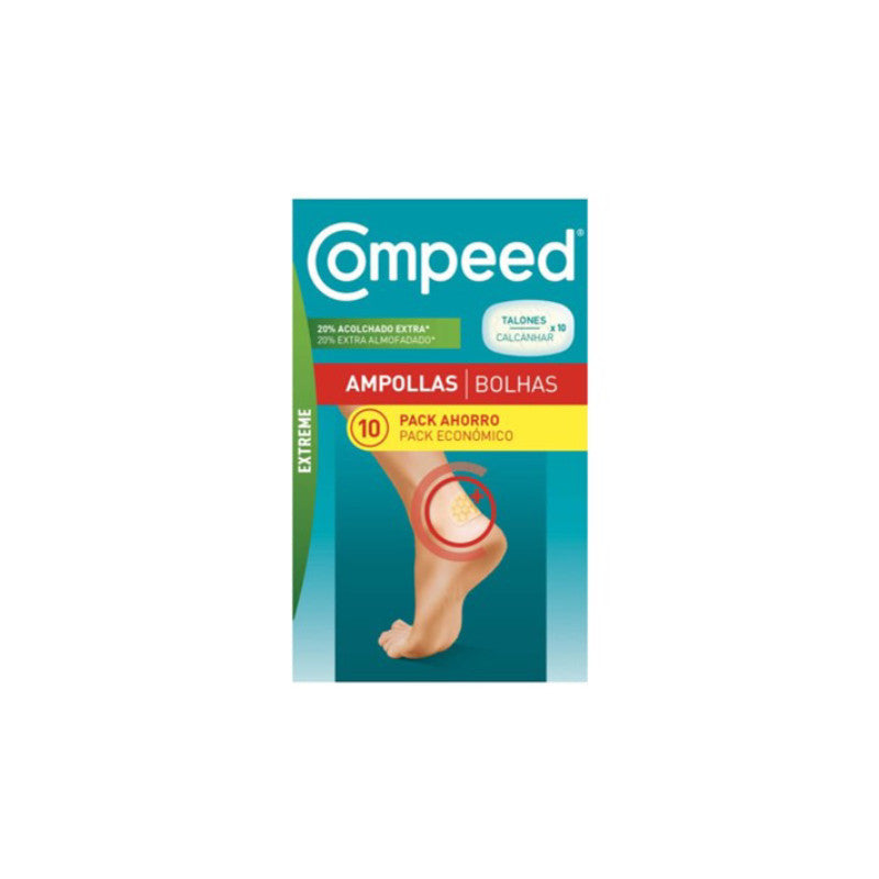 Compeed Pensos Bolhas Calcanhar x10