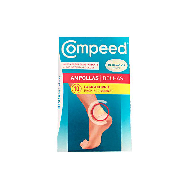 Compeed Pensos Bolhas Médias Pack Económico x10