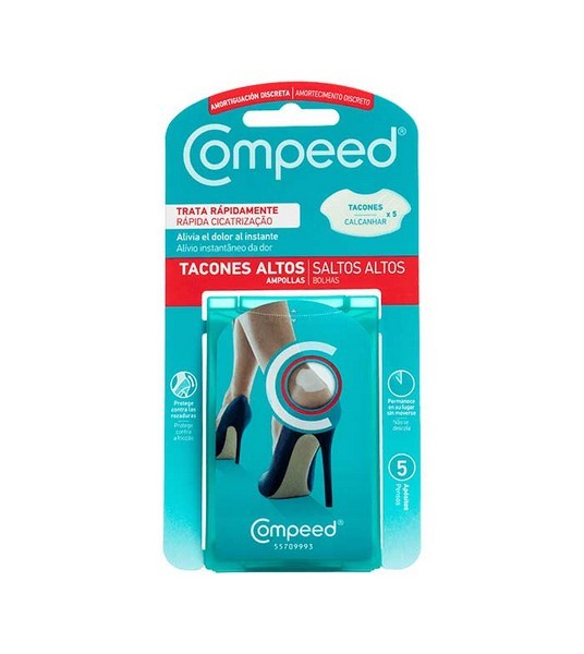 Compeed Salto Alto Penso Bolha Calcanhar X5