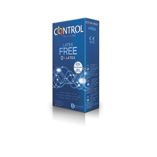 Control Latex Free Preservativo X 5