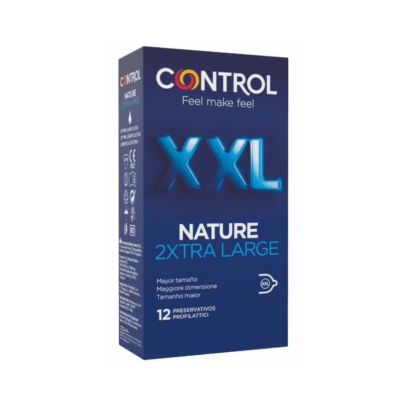 Control Nature XXL 2Xtra Large Preservativos x12