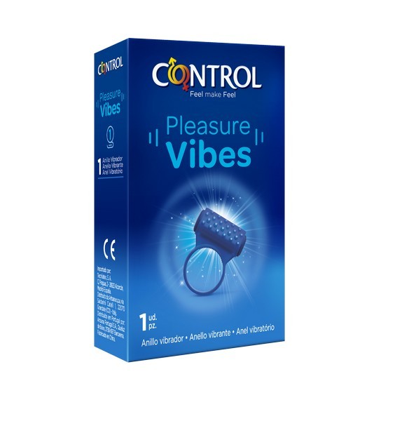 Control Pleasure Vibes Anel Vibratorio