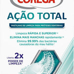 Corega Acao Total Pastilhas Limp Diaria X36