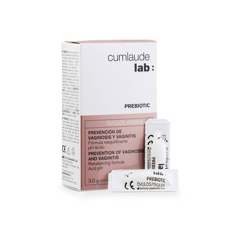 Cumlaude Lab Prebiotic Óvulos Vaginais 10x3g