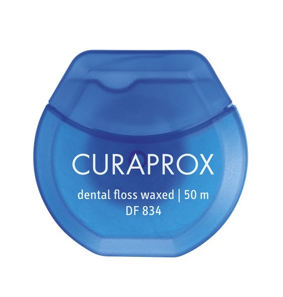 Curaprox Fio Dentário Encerada Df834 50M