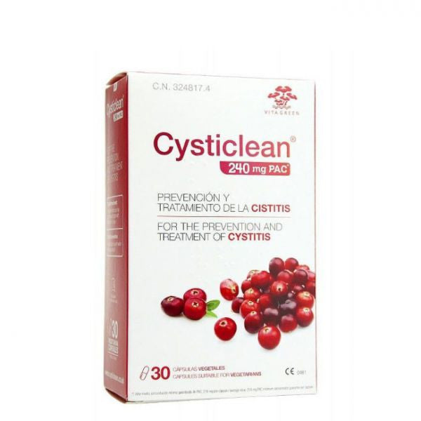 Cysticlean 240Mg Cápsulas X 30