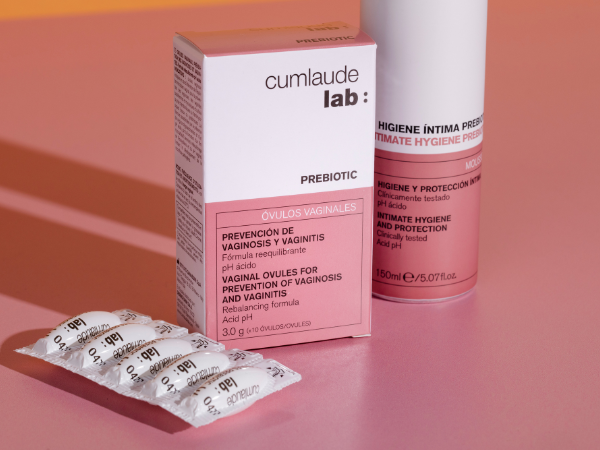 Cumlaube Lab Ovulos Prebiotic MD 10 óvulos + Oferta Mousse 150 ml