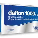 Daflon 1000 para pernas cansadas e crises hemorroidárias, 60 comprimidos
