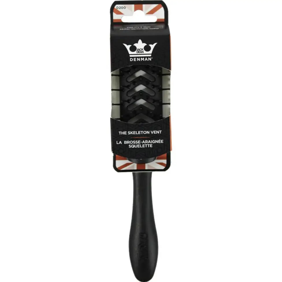 DENMAN D200 – Escova Cabelo Homem Skeleton Vent