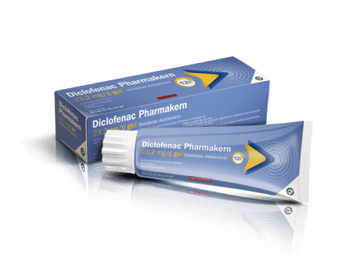 DICLOFENACO PHARMAKERN 20 MG/G X 100 G GEL