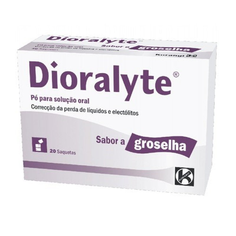 Dioralyte 20 Saquetas Groselha