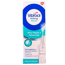 Vibrocil Actilong Mentol Solução Inalação por Nebulização x 10 ml