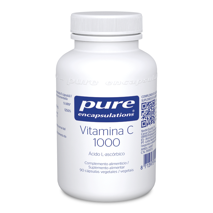 Pure Encapsulations Vitamina C 1000 - 90 Cápsulas