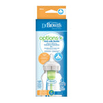 Dr. Brown's Options+ Anti-colic Biberão Boca Larga +3M 330ml