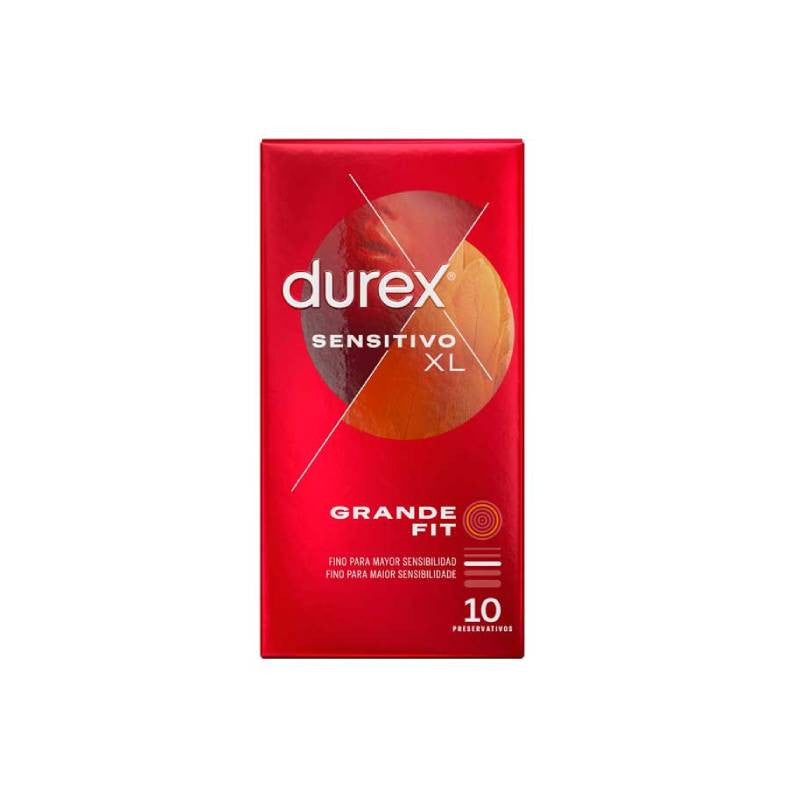 Durex Sensitivo XL Preservativos x10