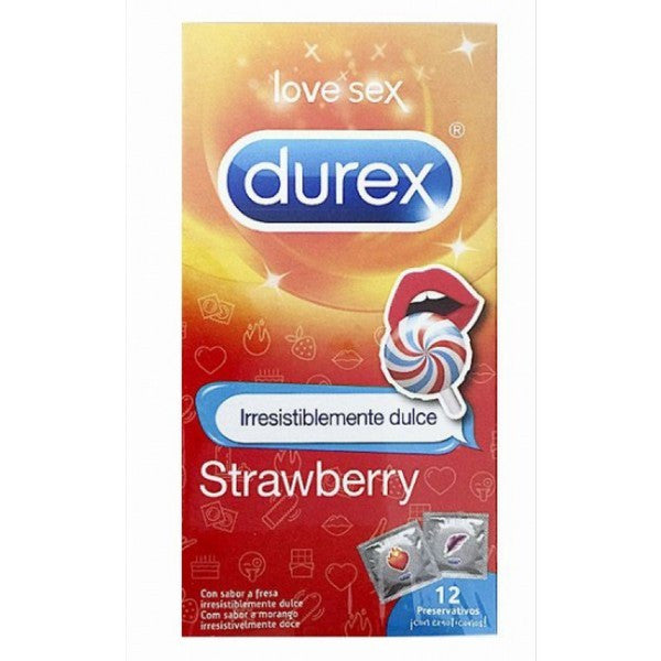 Durex Strawberry X 12
