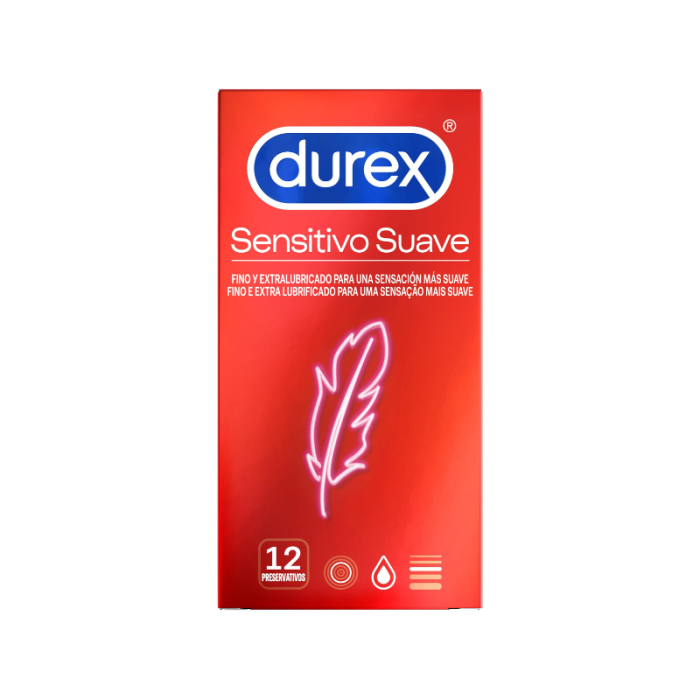 Durex Preservativos Sensitivo Suave x 12