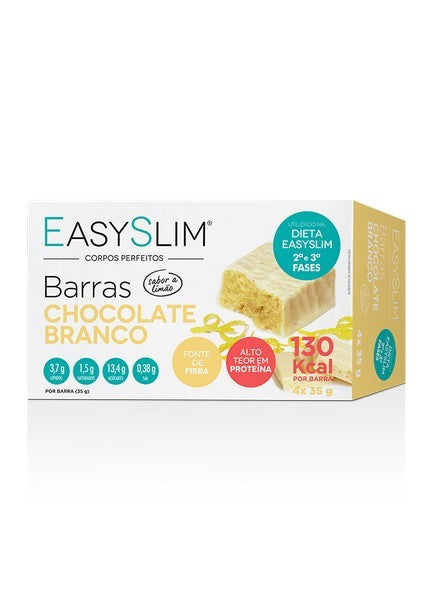 Easyslim Barras Choc Branco 35G X4