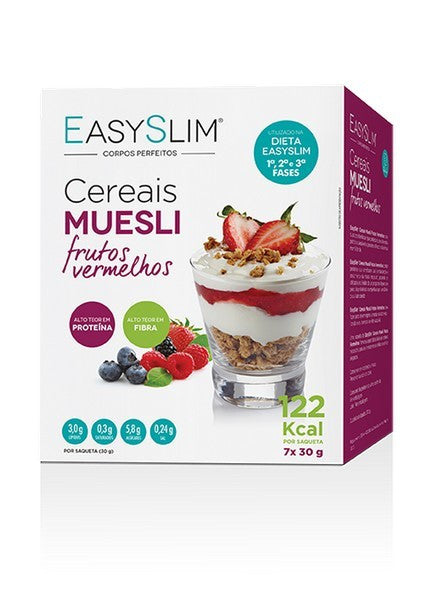 Easyslim Cereais Muesli Frut Verm 30Gx7