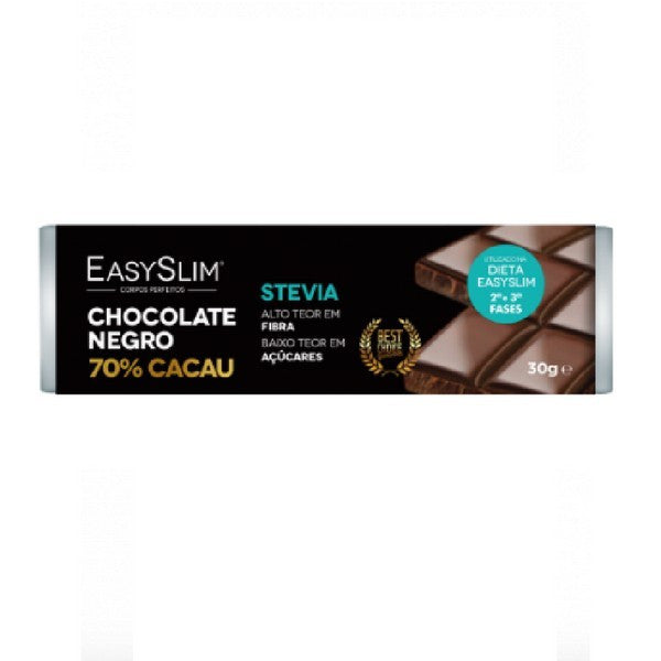 Easyslim Chocolat Negro 70% Cacau 30G