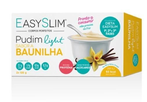 Easyslim Pudim Light Baunilha 250G Pudim